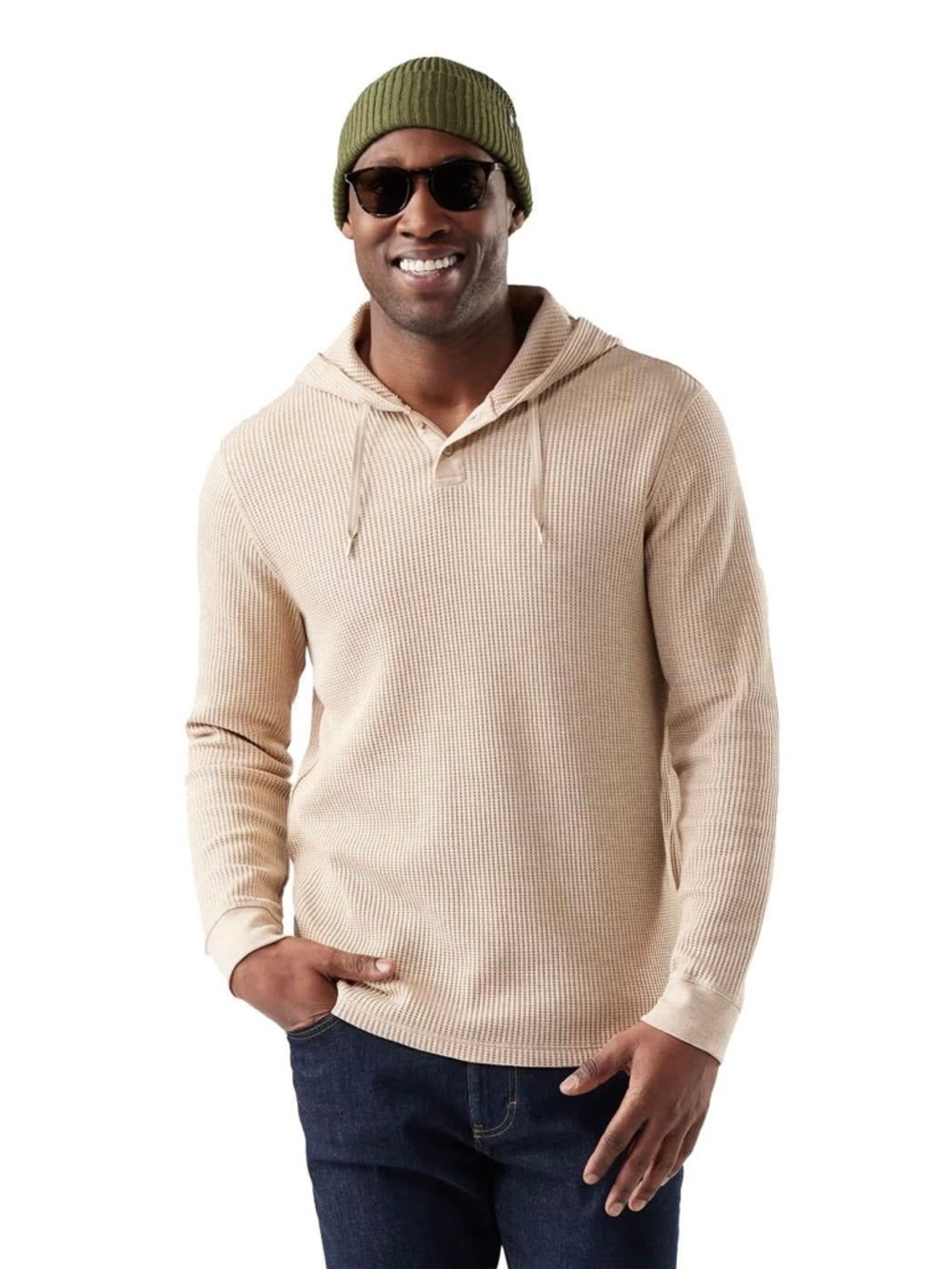 SMARTWOOL SZ SM Waffle Henley Hoodie - Men's